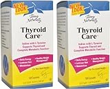 Terry Naturally Thyroid Care - 120 Capsules, Pack of 2 - Complete Metabolic Function - with Iodine + L-Tyrosine - Non-GMO, Gluten Free, Kosher - 120 Total Servings