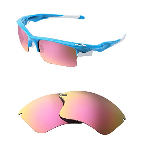 Image of Polarized Replacement Lenses for Oakley Fast Jacket XL Sunglasses-Multi Options,with Lens Cloth