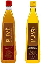 Puvi 2L Cold Pressed Oil Combo - Groundnut & Sesame 1 Litre Each