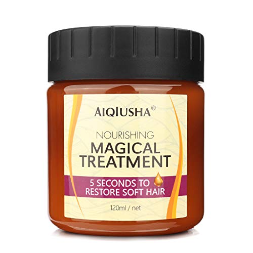 Tratamento mágico máscara para o cabelo 120 ml condicionador para o cabelo óleo nutritivo profundo hidratante 5 segundos reparos danos raiz capilar tónico Capilar Keratina tratamento