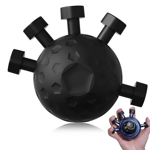Image of Desyn Heavy Resistance Forearm Strengthener Gym Ball for Men & Women | Durable, Travel-Friendly Hand Grip & Finger Exercise Ball for Gym Workouts | Home Fitness & Stress Relief