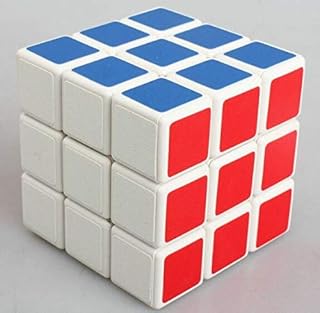 لعبة مكعب روبيك 3×3 باللون الابيض - m160، 6 سنوات فاكثر
