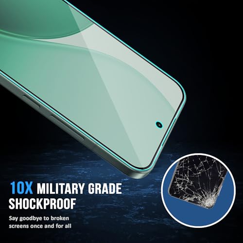 Image of FIRST MART Matte Anti-Glare Tempered Glass for Oppo Reno 14 and Reno 13 With Installation Kit | Military-Grade Gaming Screen Protector & Cable Guard | Edge to Edge Coverage | Black