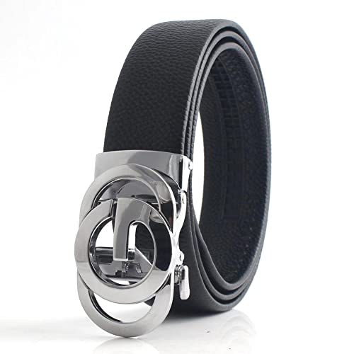 Ratchet Leather Belts for Men Trend Fashion Designer Belts for Dress,with Gift Box