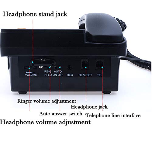 Teléfono de Oficina con Auricular JeKaVis J-P17 miniatura 3