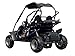 Trailmaster Blazer i200R (! Electic !) Go Kart Youth Go Kart. Ages 10 and up, Mid Size Kids cart, Body Kit with Reverse. (Red)