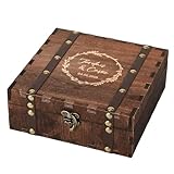 AW BRIDAL Hochzeitsgeschenk Personalisierte Geschenke Erinnerungsbox Holzkiste Geschenk Mit Deckel Hochzeit Geldgeschenk Hochzeitsgeschenke Für Brautpaar//DK2201CPP67//