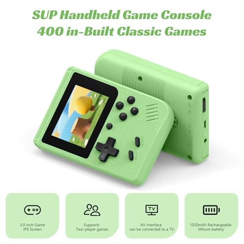 Image of Retro Handheld Games Console Video Games