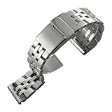 Type de matériau du bracelet : acier inoxydable