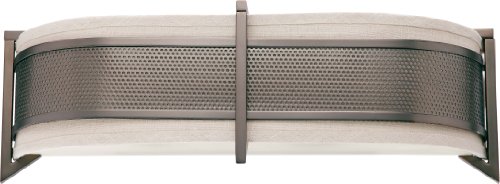 NUVO 60/4438 60-4438 Contemporary Modern Three Light Wall Sconce from Diesel Collection in Bronze/Dark Finish, Unknown