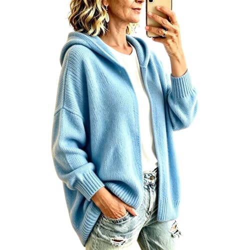 Cardigan Sweaters for Women Fall Winter Knit Front Open Warm Pullover Tops - image 3