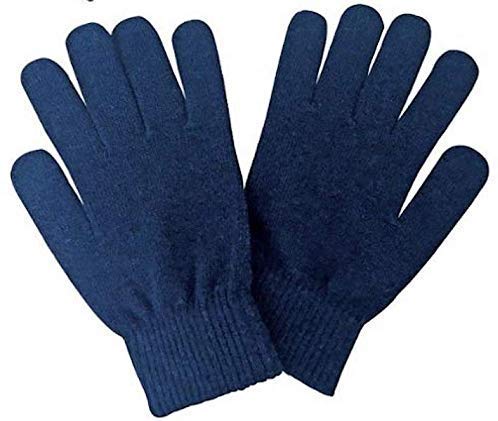 DIGITAL SHOPEE Winter Warm Winter Wear Set and Woolen Knitted Hand Gloves Free Size for Men & Women