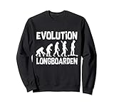 Cooles Longboard Longboarder Sweatshirt