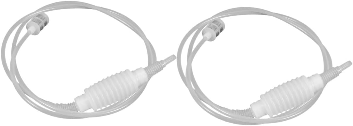 ULTECHNOVO 2sets Siphon Filter Pumping Tubes Wine Making Tube Syphon Hose for Home Brew Easy Clean