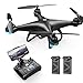 Produktbild Holy Stone HS110D FPV Drohne mit 1080P Kamera HD WiFi Live Übertragung 120° Weitwinkel RC Quadrocopter ferngesteuert mit Höhenhaltung,Handy Steuerung,Flugbahnflug,Kopflos Modus für Kinder und Anfänger