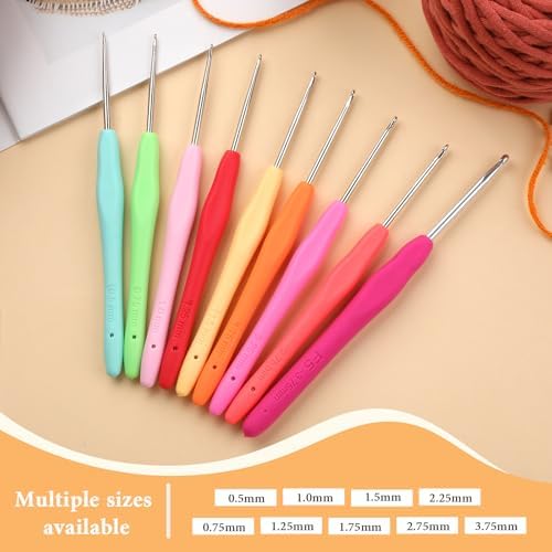 SHWAKK Crochet Hook, 3.75 mm Ergonomic Crochet Hook for Arthritic Hands - 3