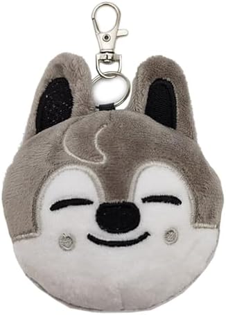 YJYP Cute Plush Dolls Pendant Keychain Cartoon Animal Keyring Home Decor Souvenir