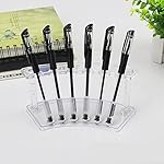 SOUJOY 8 Pack Acrylic Pen Display Stand, 6-Slot Pen Holder Rack, Eyebrow Pen Stand, Makeup Brush Rack Organizer for School Office Home Store - Image 5