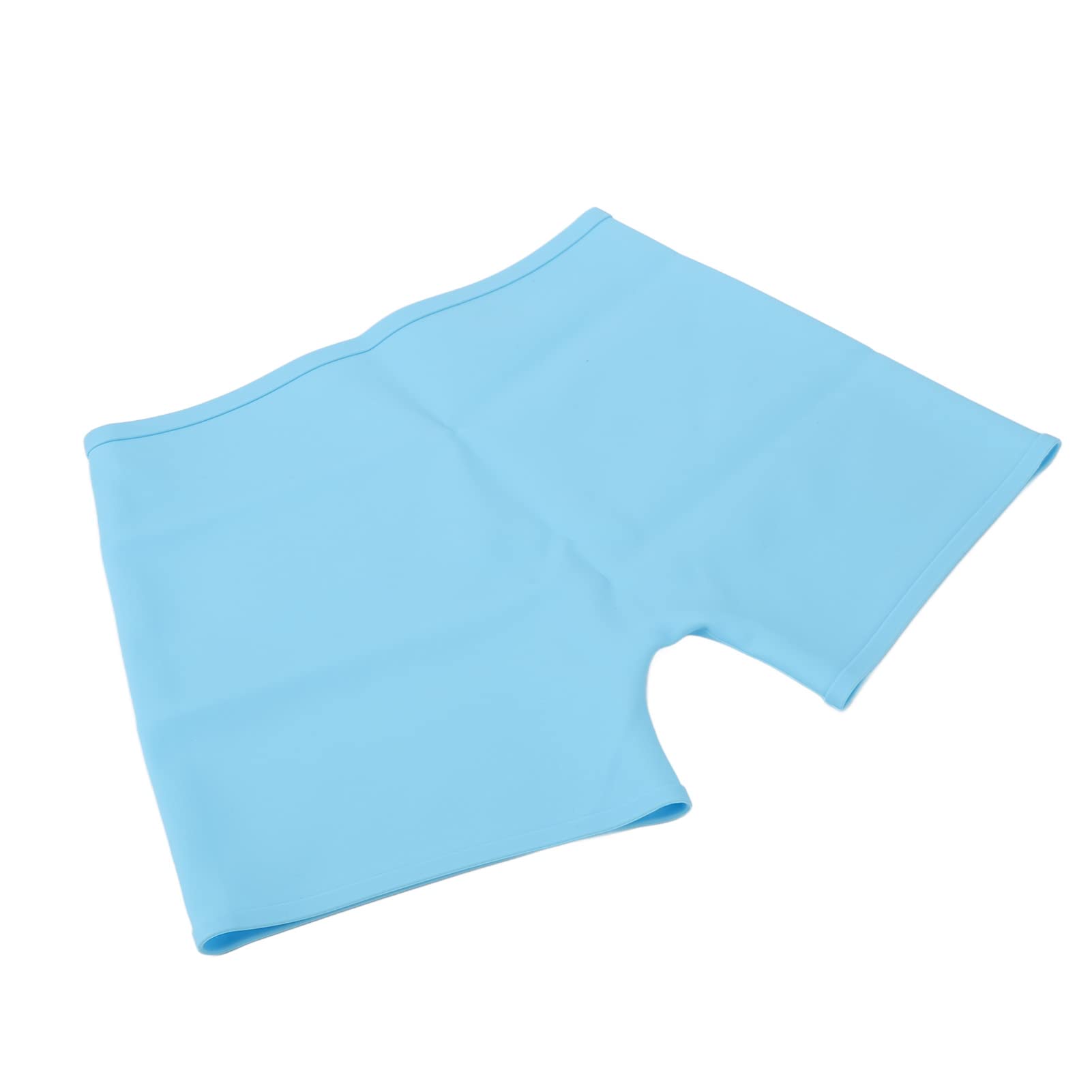 xinwe Menstrual Swim Shorts, Women Swimsuit Shorts Soft Tear Resistant 4 Corner Seamless Splicing Silicone for Water Parks (Blue)-picture-32