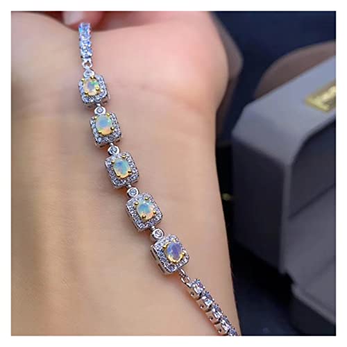 Opale naturelle bague argent 925 bijoux fiançailles femme authentique
