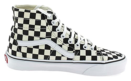 Vans Vans Unisex Checkerboard Sk8 Hi Tapered Men/Women Skate Shoes (Women 6.5/ Men 5, (Checkerboard) Black/True White)
