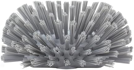 SPARTA Kettle Brush, Essential Scrubber with Flared Head for Cleaning Tanks and Kettles, 5.25" x 7.5", 2 Count, Gray
