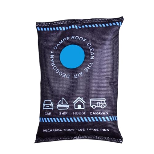 Deshumidificador de coche de gel de sílice reutilizable | desecante a prueba de fugas para absorción de humedad, Ideal para parabrisas, Interior, garaje, sótano y contenedores de almacenamiento,