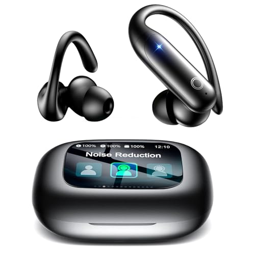 LEEMC Wireless Earbuds, Bluetooth Headphones 6.0, Ear Buds with Touch