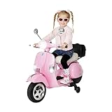 ✔ Original Vespa Lizenz ✔ 2 x 18 Watt Motor ( Total 36 Watt ) ✔ Geräuscharme EVA Vollgummireifen