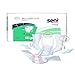 Seni Super Plus Unisex Adult Incontinence Briefs with tabs, Size M (30