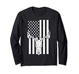 Photo Gallery white us flag deer skull vintage hunting patriotic hunt dad maglia a manica Photo Gallery white us flag deer skull vintage hunting patriotic hunt dad maglia a manica