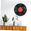 Levemolo Orologio Da Parete Vintage Forma Di Disco Vinile Orologio Decorativo Per Sala Da Pranzo Ufficio Design Artistico Retro Senza Batteria #4