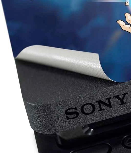 Skinit Decal Gaming Skin Compatible with PS4 Slim Bundle - Officially Licensed Dragon Ball Super Goku Vegeta Super Ball Design