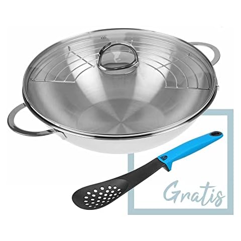 Wok GRÄWE 32 cm avec couvercle Cover