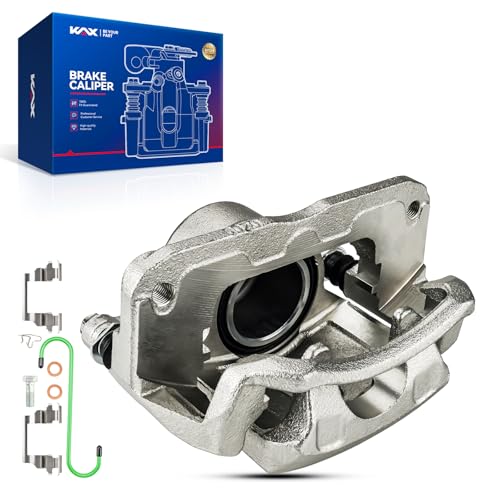 Image of KAX Disc Brake Caliper Assembly Fit for Toyota Avalon 1998-2004, Toyota Camry 1997-2001, Lexus ES300 1997-2001, Toyota Solara 1999-2003, #19B1975 Brake Calipers, Front Right Passenger Side