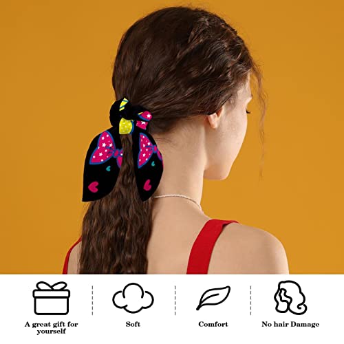 Chouchous en forme de licorne accessoires cheveux velours