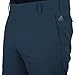 Adidas 2017 Puremotion Stretch 3-Stripes Pants Mens Golf Flat Front Trousers Mineral Blue 36x30