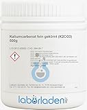 500 g de carbonate de potassium K2CO3 (pour laboratoire, bains de guérison, aliments, pot...