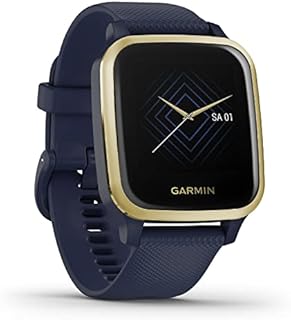 Garmin Venu Sq Music – wasserdichte GPS-Fitness-Smartwatch mit Musikplayer, 1,3" Touchdisplay, Sport-Apps, Herzfrequenzmessung, 6 Tage Akkulaufzeit, kontaktloses Bezahlen (Generalüberholt)