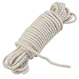 ☆ Kreativität - Sie können dieses Baumwollseil mit dekorativen Materialien wie bunten Bändern und Perlen verwenden und Ihre eigenen Dekorationen weben. Beeilen Sie sich und lassen Sie Ihrer Fantasie freien Lauf.