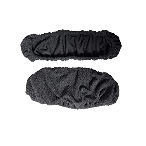 Necolorlife Office Chair Arm Covers Removable Chair Armrest Covers Stretch Desk Chair Arm Cover Washable Computer Chair Arm Covers Protectors For Office Chairs (Black,2Pcs/Set) #TOP5