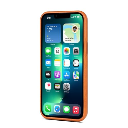 Coque iPhone 12 Pro en cuir uni noir avec doublure souple et élégante