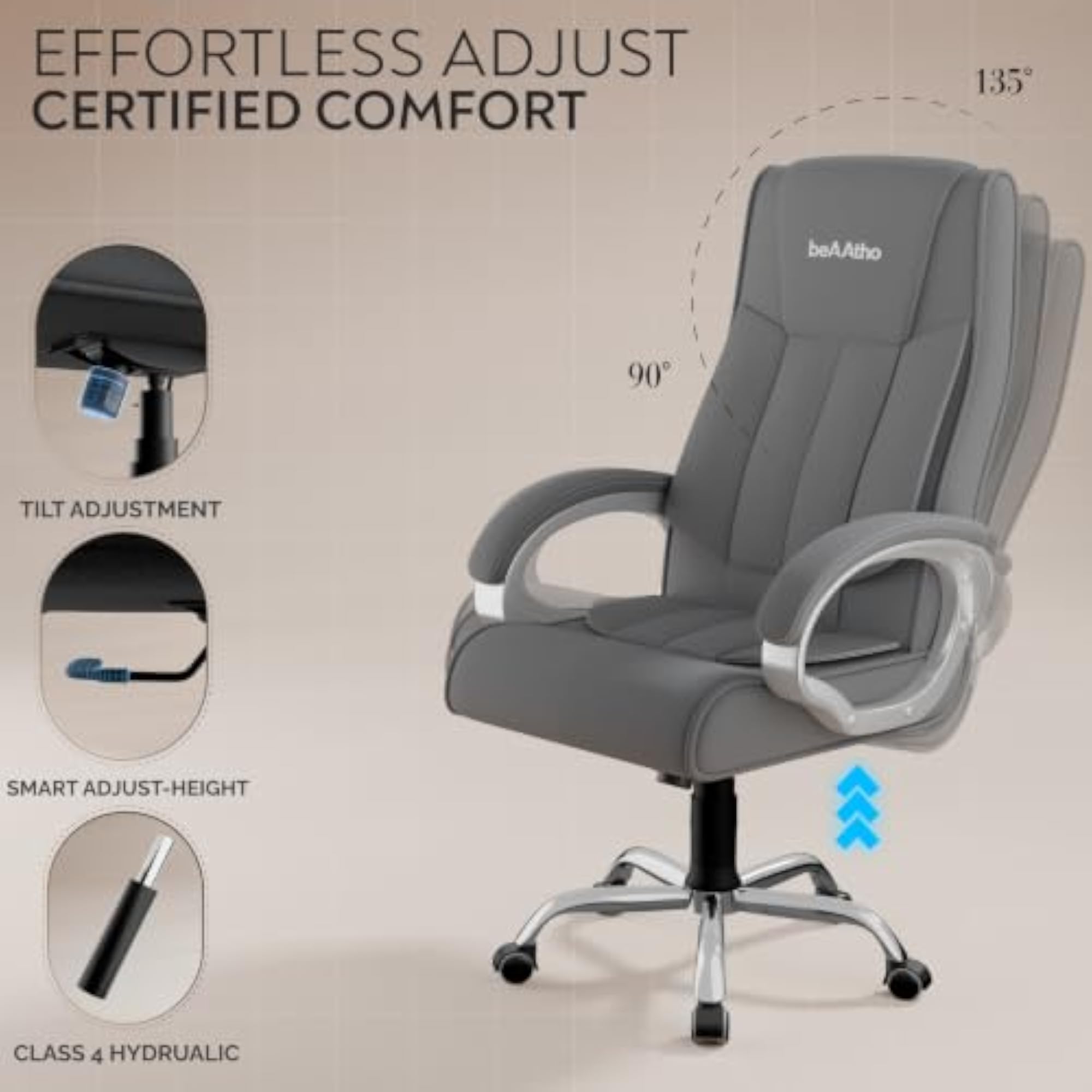 Berlin Orthopedic Boss Chair with Ergonomic Design