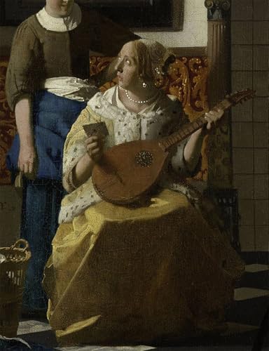 De célèbres tableaux de Jan Vermeer affiche d'art aux finitions premium