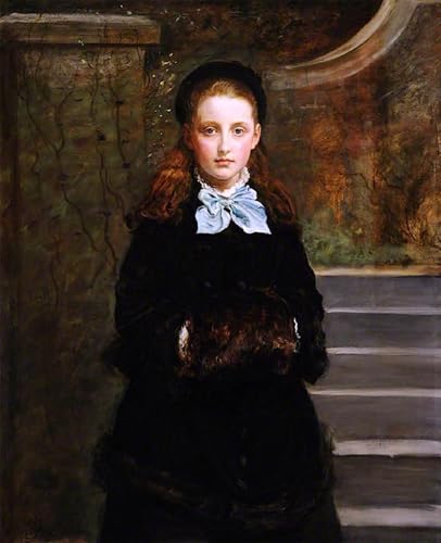 Lienzo decorativo de alta calidad con la pintura clásica de Alicia por John Everett Millais