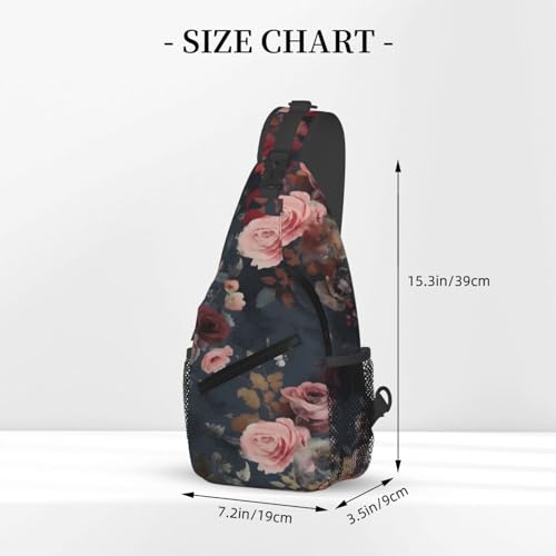 Bolso cruzado floral pequeño para mujer miniatura 2