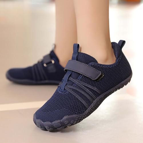 Kids Sneakers Outdoor Hiking Traction Lightweight Sports Shoes Anti Slip Walking Casual Hiking Boots for Ages 5-14y2