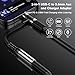 Headphone Adapter for iPhone 15 Pro Max, USB Type C to Aux Audio Jack Adapter with PD 60W Fast Charging Nylon Braided Cable Dongle for iPhone 15/15 Plus/15 Pro/15 Pro Max, iPad Pro, Galaxy S24/S23/S22