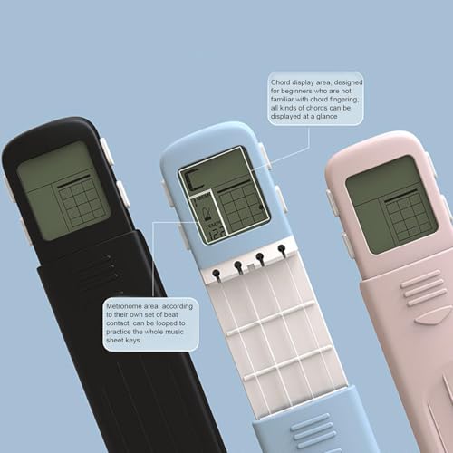 Outil de pratique de ukulélé de poche avec écran graphique intégré