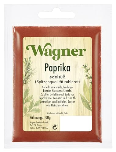 Wagner Gewürze - Paprika edelsüß original brasilianisch | 100 g im Beutel